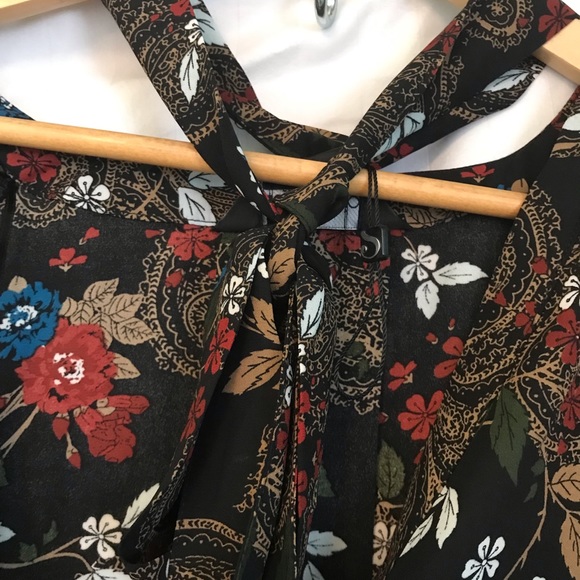 Blouse, floral boho style - Picture 2 of 5